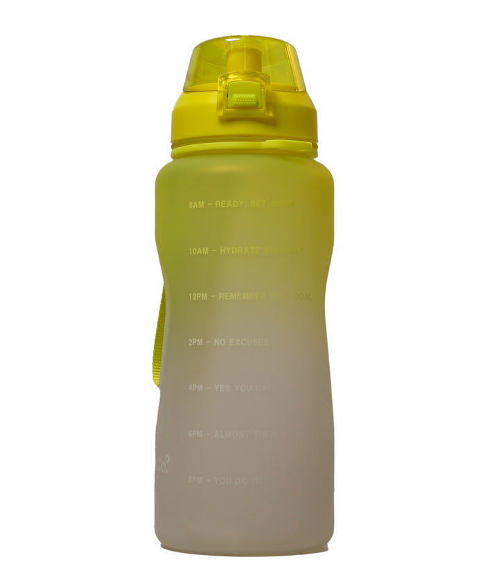 Health & Co. 2.2lt Motivational Water Bottle