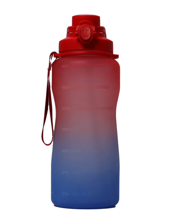 Health & Co. 2.2lt Motivational Water Bottle