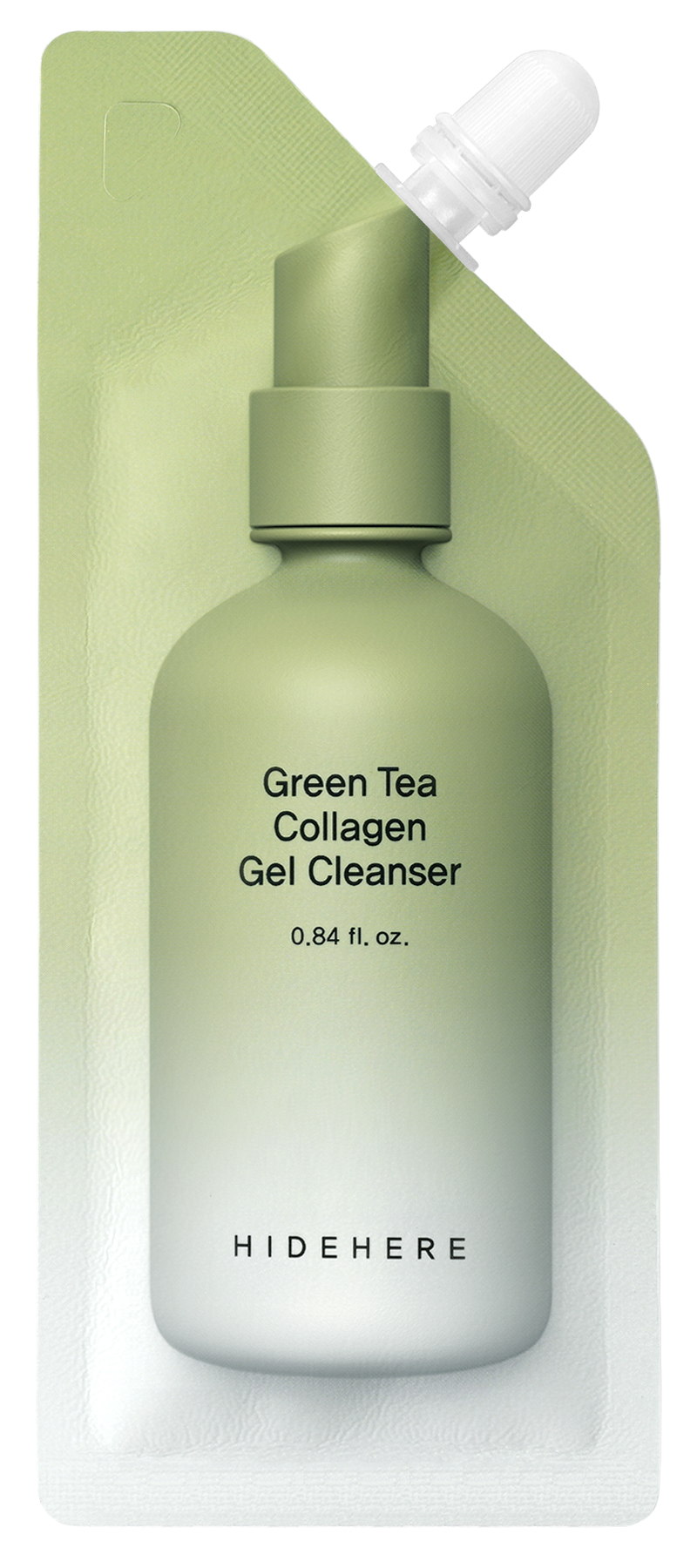 Hidehere Green Tea Collagen Gel Cleanser (25ml)