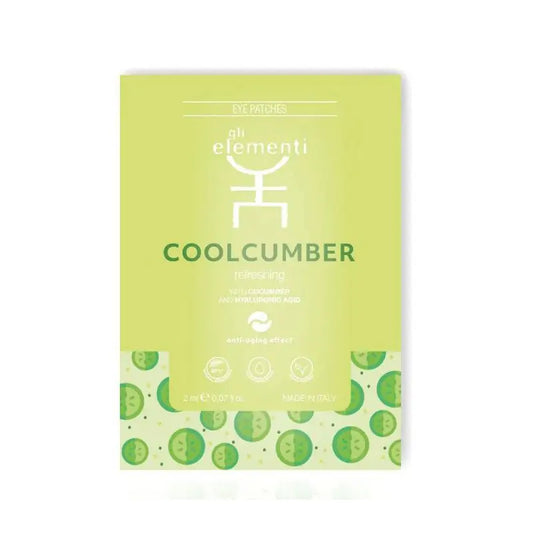 Gli Elementi Cool Cucumber Eye Patches